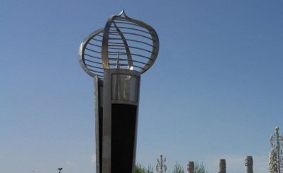 公园不锈钢镂空铁艺创意火炬博鱼网页版