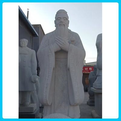 大理石石雕古代名人博鱼网页版