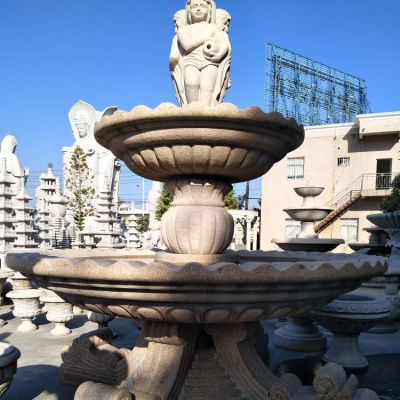 别墅小区大理石砂石喷泉博鱼网页版
