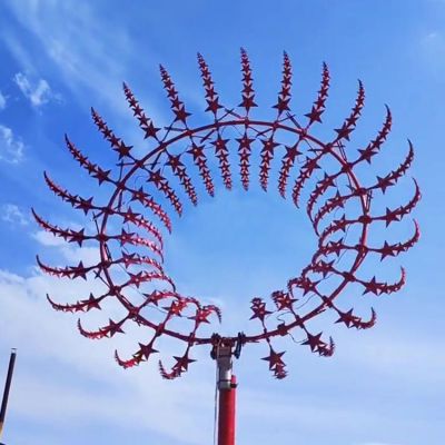 不锈钢户外园林景观风向景观摆件