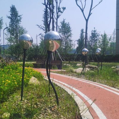 不锈钢镜面公园路边创意气球博鱼网页版