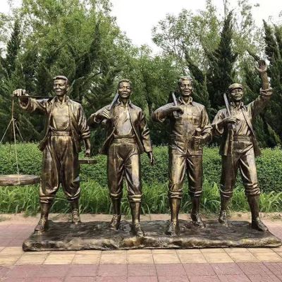 玻璃钢仿铜公园广场人物博鱼网页版