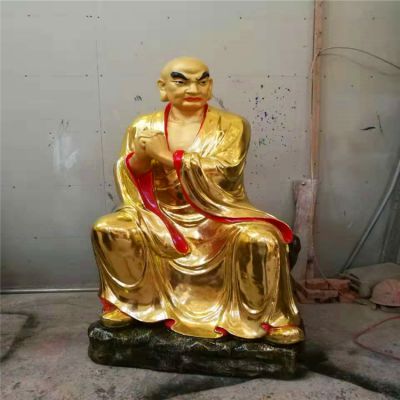 不锈钢喷金烤漆大型景观十八罗汉博鱼网页版