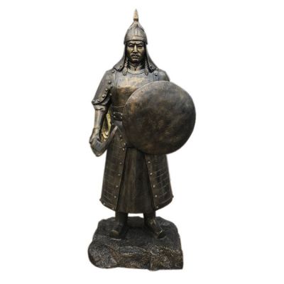 玻璃钢仿铜户外景观人物博鱼网页版