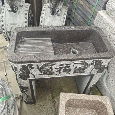 庭院流水摆件大理石石雕博鱼网页版