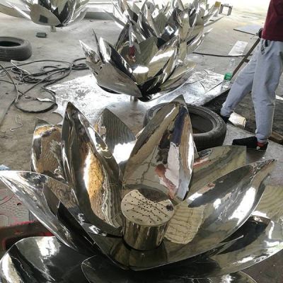 户外喷泉不锈钢镜面水景博鱼网页版