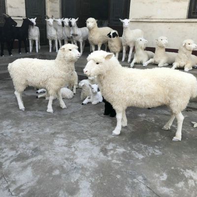 景区游乐场装饰玻璃钢仿真动物博鱼网页版小品