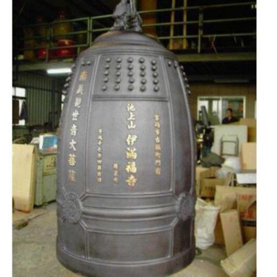 铜雕户外园林景观铜钟博鱼网页版