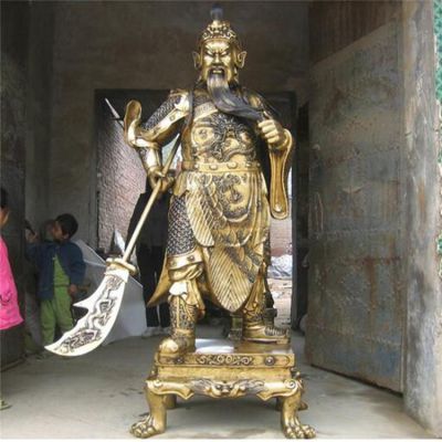 铜雕大型武财神关公博鱼网页版