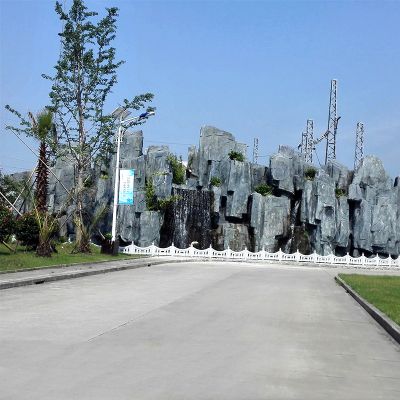 景区公园大型塑石假山水池景观博鱼网页版
