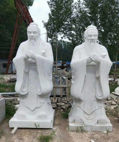 园林摆放大理石历史名人孔子石博鱼网页版