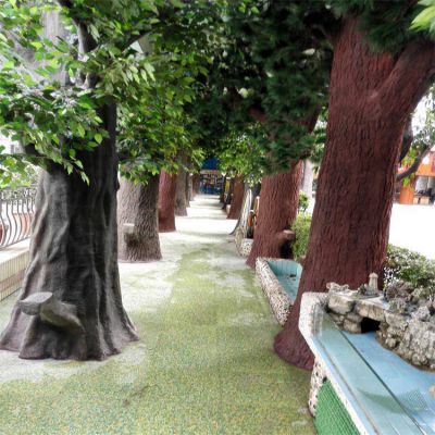 户外园林景区玻璃钢仿真树木景观