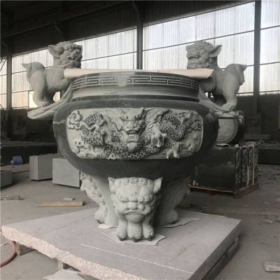 青石石雕园林大型浮雕龙鼎博鱼网页版