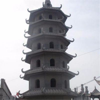 大型大理石石雕景区寺庙佛塔博鱼网页版