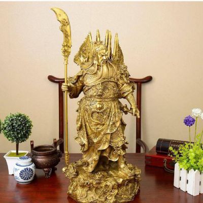 家居家用纯金供奉招财武财神博鱼网页版