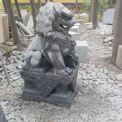 镇宅招财大型仿真动物狮子博鱼网页版