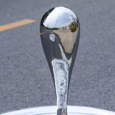 广场水滴不锈钢博鱼网页版大型金属博鱼网页版