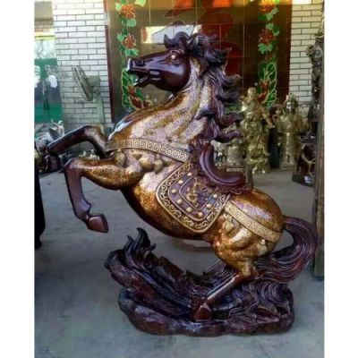 公园广场铜雕骏马博鱼网页版