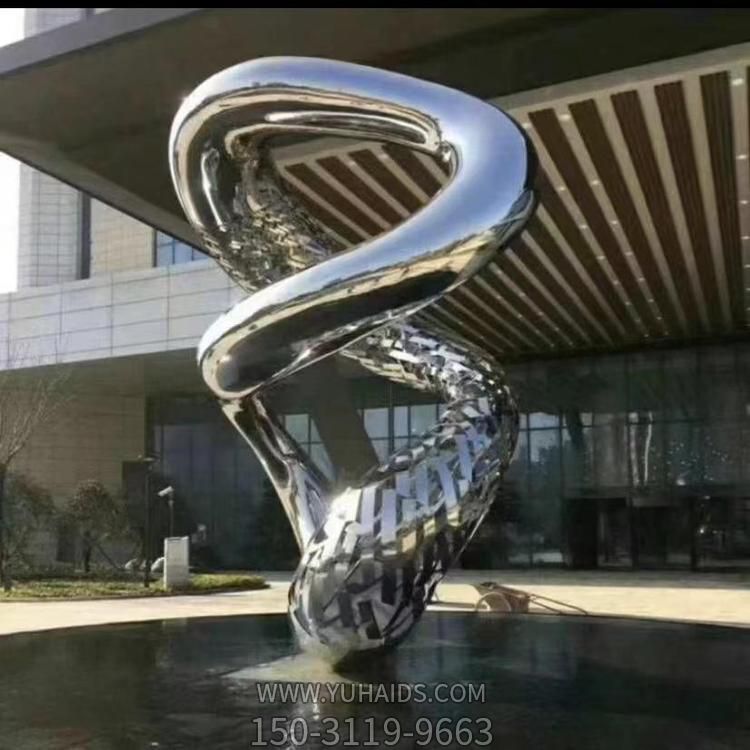 公司企业不锈钢镜面户外异形景观博鱼网页版