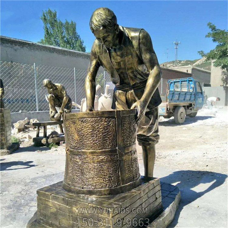 城市商业步行街摆放茶文化主题民俗小品博鱼网页版