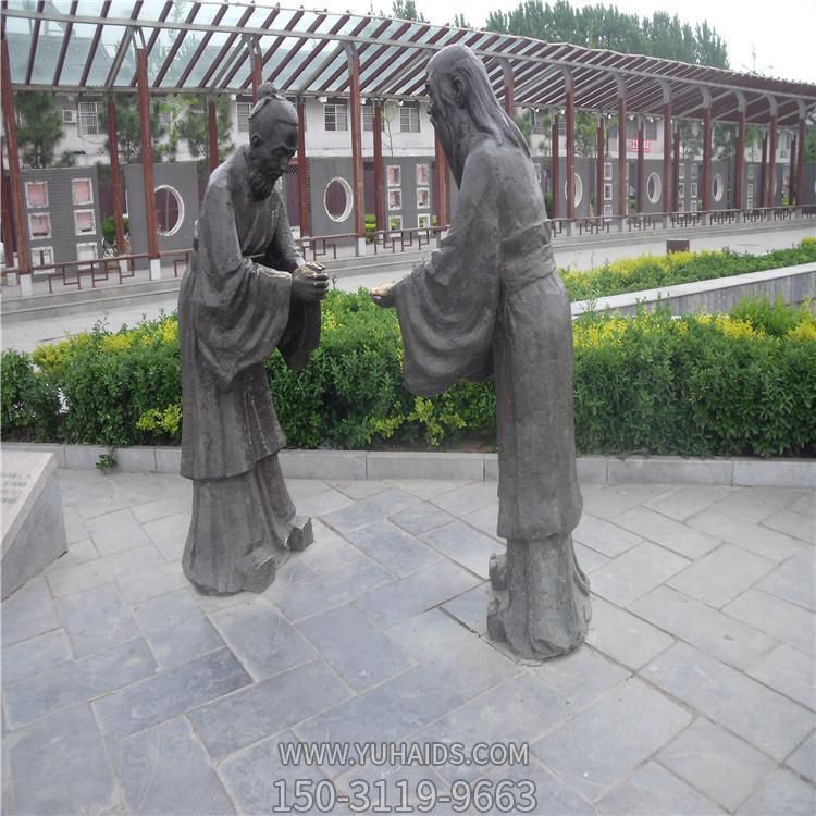 校园景区情景小品玻璃钢仿铜人物博鱼网页版