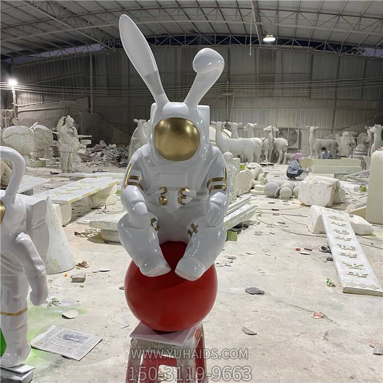 玻璃钢空创意太空人博鱼网页版