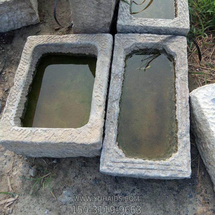 仿古做旧庭院家用老石槽摆件博鱼网页版