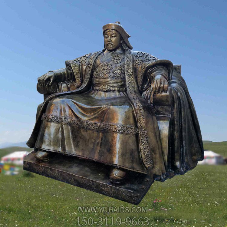 景点装饰大型纯铜锻造历史名人雕像博鱼网页版