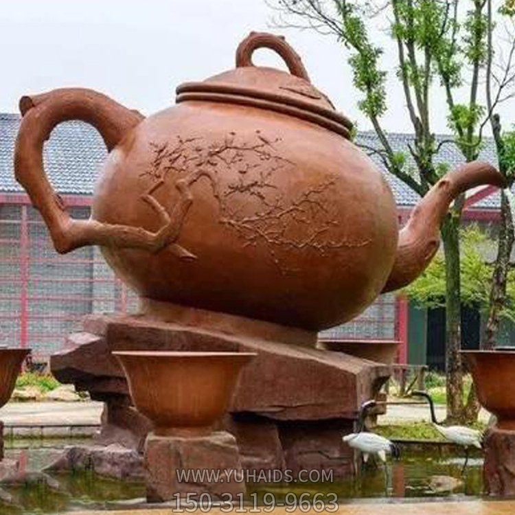 景区景点玻璃钢大型茶壶博鱼网页版