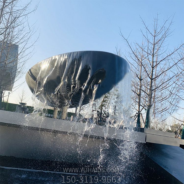 不锈钢水钵瀑布喷泉景观博鱼网页版