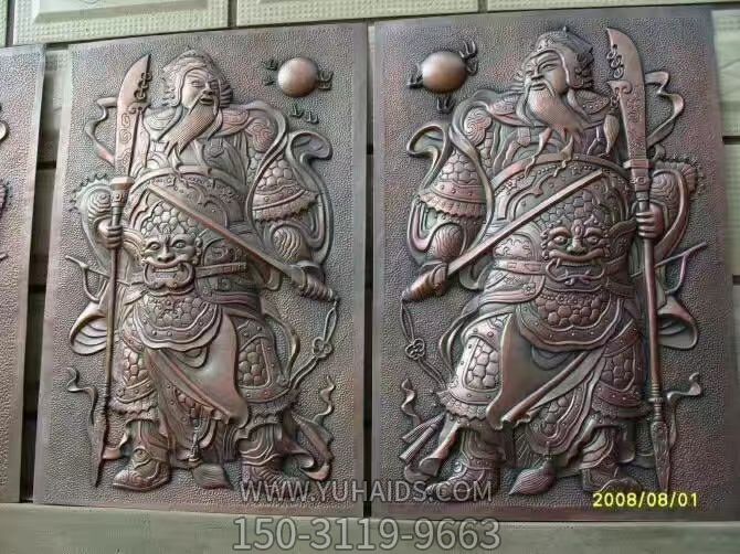 锻铜门神浮雕壁画博鱼网页版