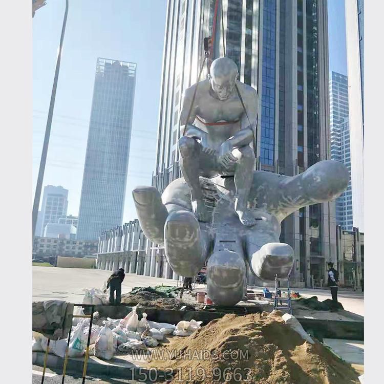 户外大型不锈钢定制 城市广场博鱼网页版