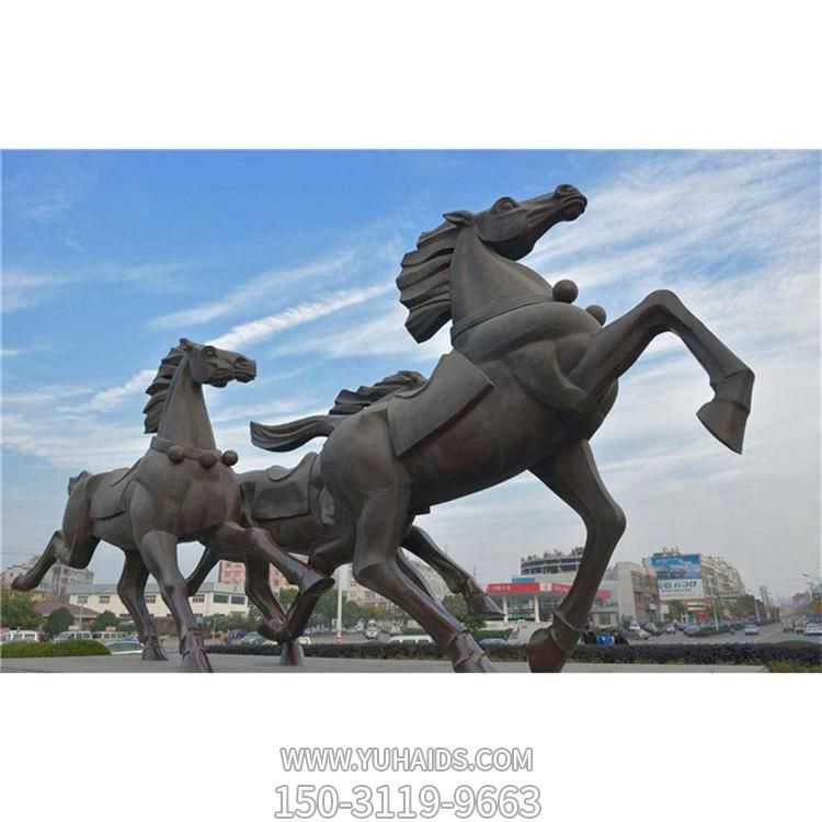 大理石石雕户外园林景观马群博鱼网页版