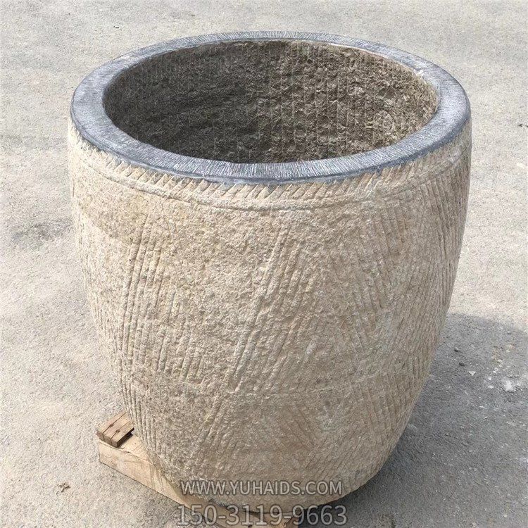 庭院摆件老石槽园林摆件缸博鱼网页版