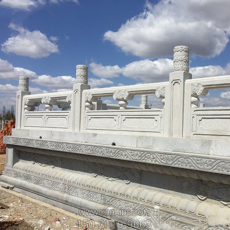大理石石雕户外园林景观栏杆栏板博鱼网页版
