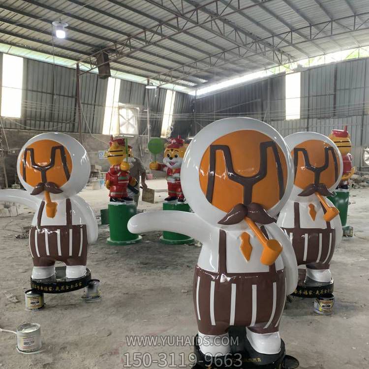 商场游乐园美陈装饰品摆件抽象人物景观博鱼网页版