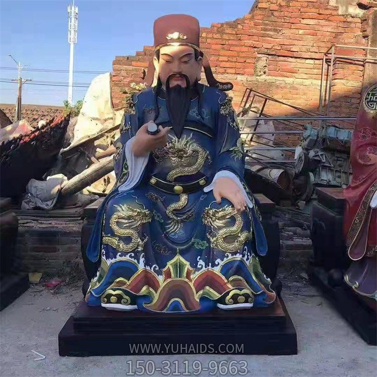 景区寺院玻璃钢古代神像人物景观博鱼网页版