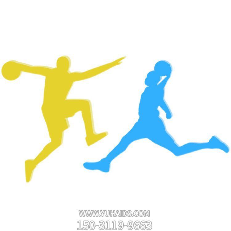 不锈钢彩绘园林景观打篮球的人物博鱼网页版