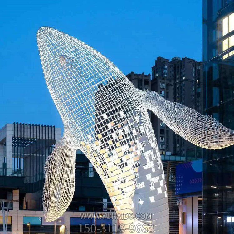 公园广场创意镂空铁艺抽象户外大型博鱼网页版摆件