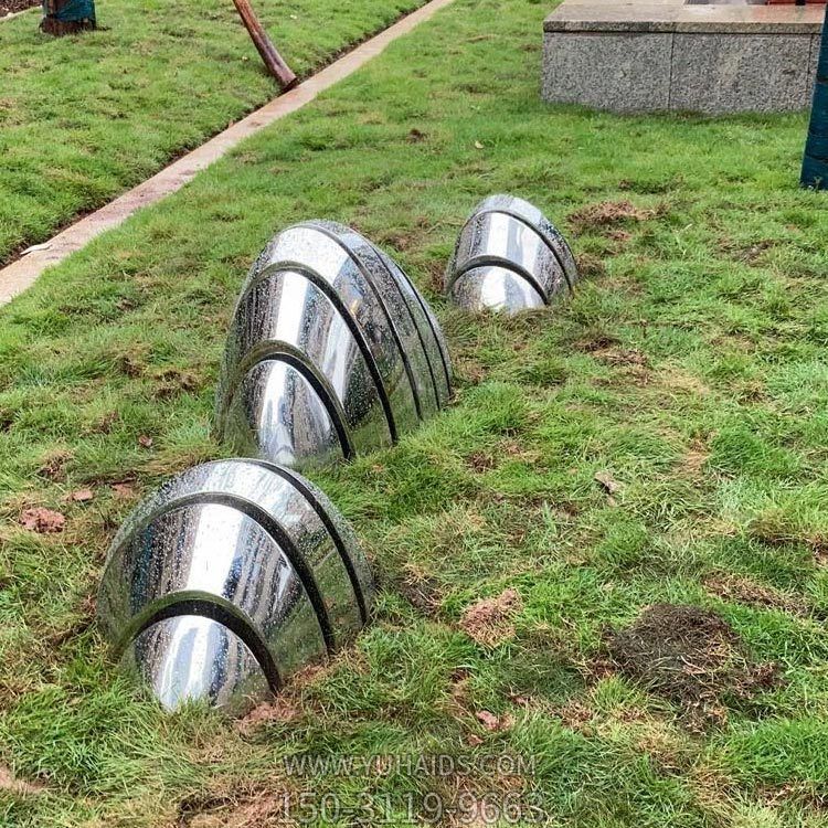 不锈钢石头，创意镜面石头博鱼网页版