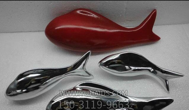 室内装饰多只不锈钢鱼博鱼网页版