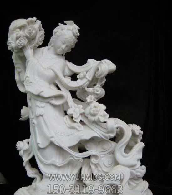 仙女博鱼网页版-汉白玉石雕景区广场仙女博鱼网页版