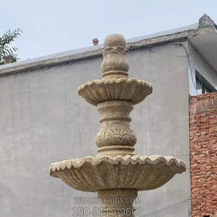 大理石石雕户外园林景观喷泉博鱼网页版