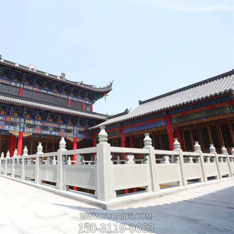 景点古建筑园林阳台装饰大理石镂空防护围栏栏板博鱼网页版