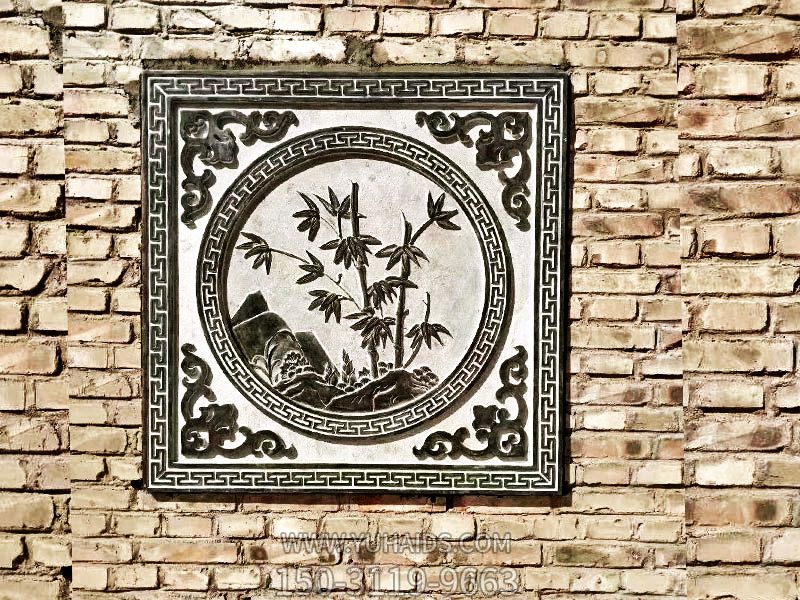 复古别墅装饰竹子石材花窗博鱼网页版