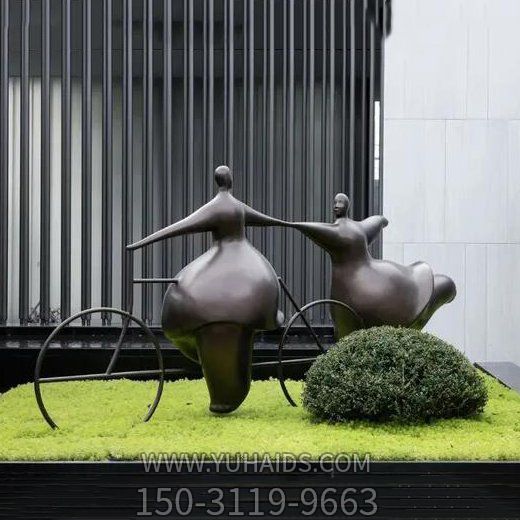 玻璃钢抽象博鱼网页版户外景观绿化装饰草坪摆件
