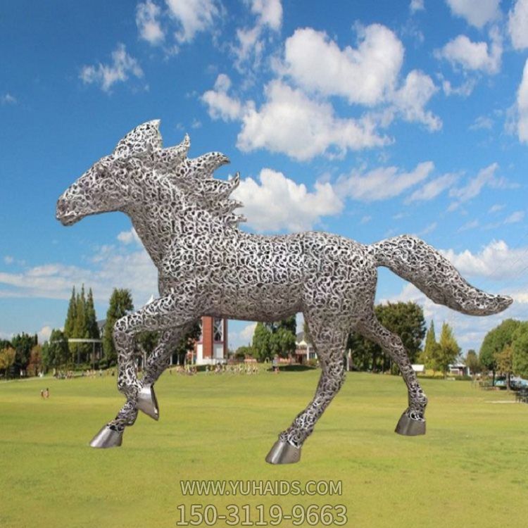 广场不锈钢镜面动物博鱼网页版小品