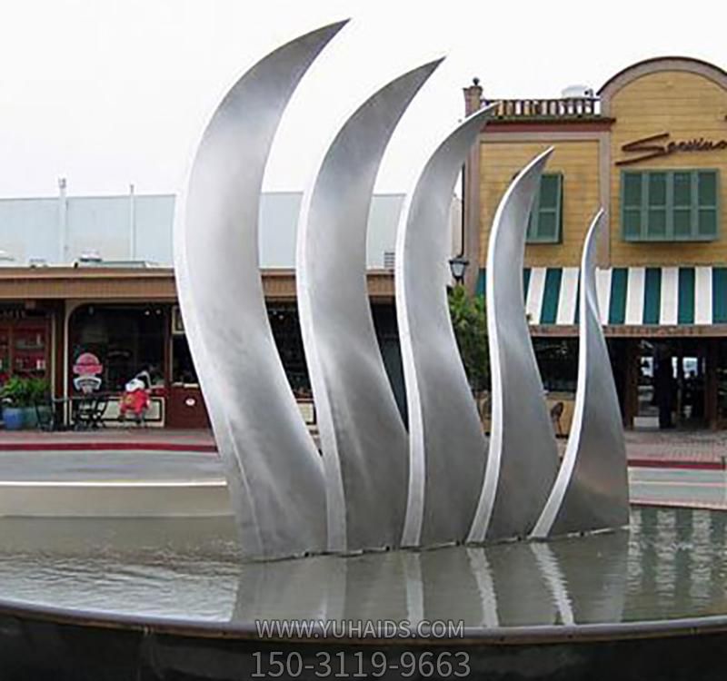 不锈钢抽象镜面创意翅膀博鱼网页版