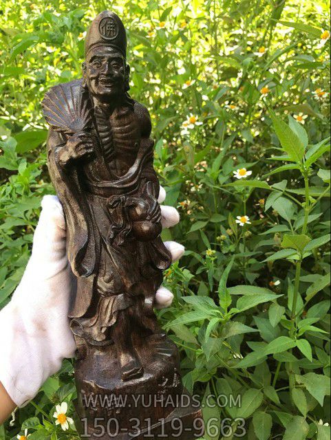 公园不锈钢铜雕仿真人物摆件济公博鱼网页版