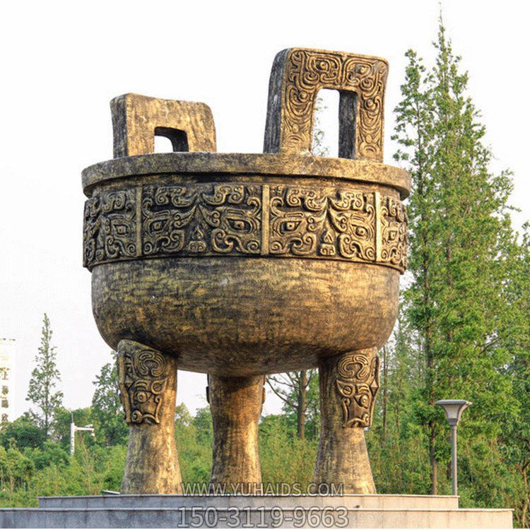 大型户外园林景观圆形景观鼎博鱼网页版